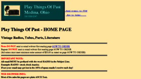 What Oldradioparts.com website looked like in 2018 (5 years ago)