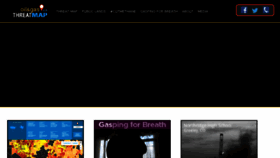 What Oilandgasthreatmap.com website looked like in 2018 (6 years ago)