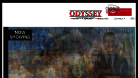 What Odysseytheatres.com website looked like in 2018 (5 years ago)