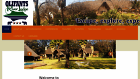 What Olifants-river-lodge.co.za website looked like in 2018 (5 years ago)