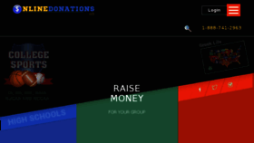 What Onlinedonations.us website looked like in 2018 (7 years ago)