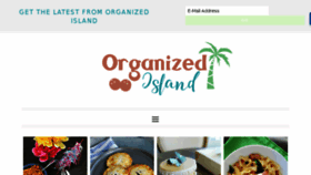 What Organizedisland.com website looked like in 2018 (5 years ago)