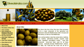 What Oliveoilsindia.com website looked like in 2018 (5 years ago)