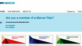 What Oneview.mercer.ie website looked like in 2018 (5 years ago)