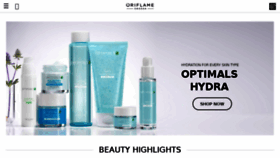 What Oriflame.lk website looked like in 2018 (5 years ago)