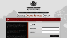 What Osd.defence.gov.au website looked like in 2018 (5 years ago)