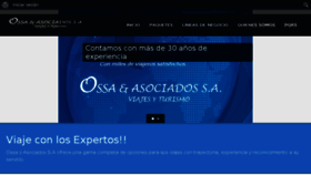 What Ossayasociados.com.co website looked like in 2018 (5 years ago)