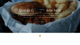 What Ocfoodiefest.com website looked like in 2018 (6 years ago)