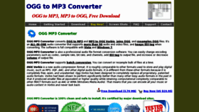 What Ogg-mp3.net website looked like in 2018 (5 years ago)