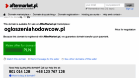 What Ogloszeniahodowcow.pl website looked like in 2018 (5 years ago)
