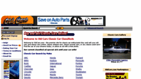 What Oldcars.com website looked like in 2018 (5 years ago)