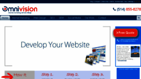 What Omnivisiondesign.com website looked like in 2018 (5 years ago)