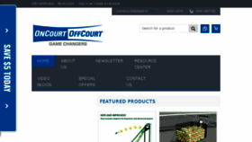 What Oncourtoffcourt.com website looked like in 2018 (5 years ago)