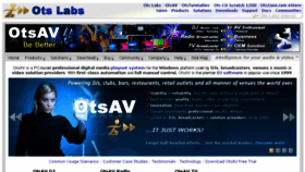 What Otsdj.com website looked like in 2018 (5 years ago)