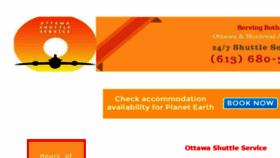 What Ottawashuttleservice.com website looked like in 2018 (5 years ago)