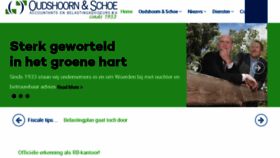 What Oudshoornschoe.nl website looked like in 2018 (5 years ago)
