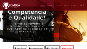 What Omegaservice.com.br website looked like in 2018 (5 years ago)