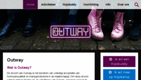 What Outway.nl website looked like in 2018 (5 years ago)