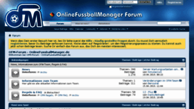 What Ofm-forum.de website looked like in 2018 (5 years ago)