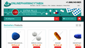 What Onlinepharmacytab24.com website looked like in 2018 (6 years ago)