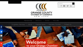 What Orangeny.com website looked like in 2018 (5 years ago)