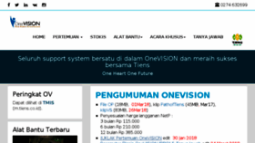 What Onevision.web.id website looked like in 2018 (5 years ago)