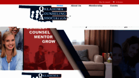 What Oklahomacounseling.org website looked like in 2018 (5 years ago)