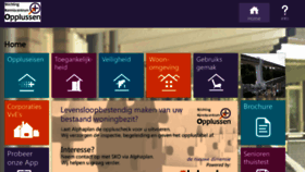 What Opplussen.nl website looked like in 2018 (5 years ago)