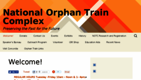 What Orphantraindepot.org website looked like in 2018 (5 years ago)