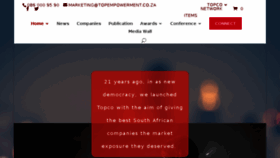 What Oliverawards.co.za website looked like in 2018 (5 years ago)