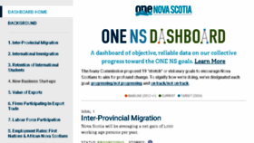 What Onens.ca website looked like in 2018 (5 years ago)