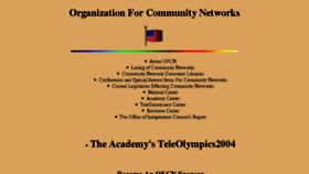 What Ofcn.org website looked like in 2018 (5 years ago)