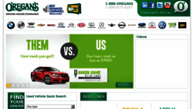 What Oregans.com website looked like in 2018 (5 years ago)