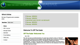 What Offtheradar.co.nz website looked like in 2018 (7 years ago)