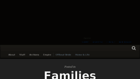 What Offbeatfamilies.com website looked like in 2018 (5 years ago)