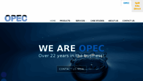 What Opec.co.uk website looked like in 2018 (5 years ago)