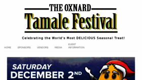What Oxnardtamalefestival.com website looked like in 2018 (5 years ago)