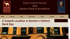 What Oasisguesthouse.com website looked like in 2018 (5 years ago)
