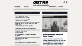 What Oestre.no website looked like in 2018 (5 years ago)