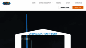 What Onlineaviationtheory.com website looked like in 2018 (5 years ago)