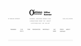 What Optimohatworks.com website looked like in 2018 (5 years ago)