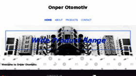 What Onperotomotiv.com website looked like in 2018 (5 years ago)