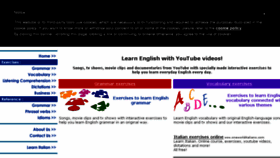 What Oneworldofenglish.com website looked like in 2018 (5 years ago)