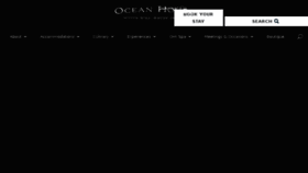 What Oceanhouseri.com website looked like in 2018 (5 years ago)
