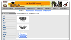What Onlinebu.com website looked like in 2018 (5 years ago)