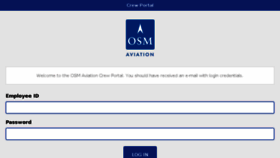 What Osmaviationcrew.com website looked like in 2018 (5 years ago)