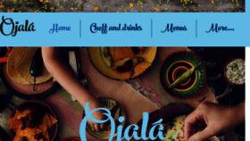 What Ojalarestaurant.com website looked like in 2018 (5 years ago)