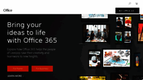 What Officelive.com website looked like in 2018 (5 years ago)