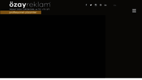 What Ozayreklam.com website looked like in 2018 (5 years ago)