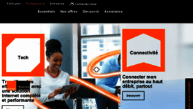 What Orangebusiness.sn website looked like in 2018 (5 years ago)